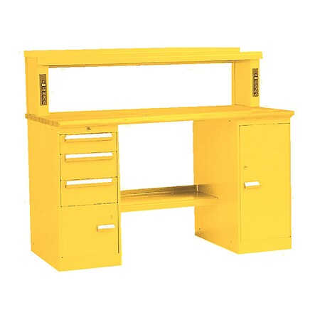 Equipto Equiptoflex Workcenter, YL 389R5W-YL