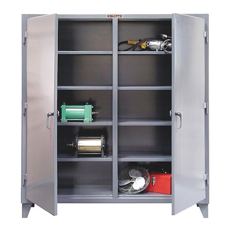 Equipto HEAVY DUAL ZONE Cabinet, 24 in D x72 in W x72 in H ICL55137