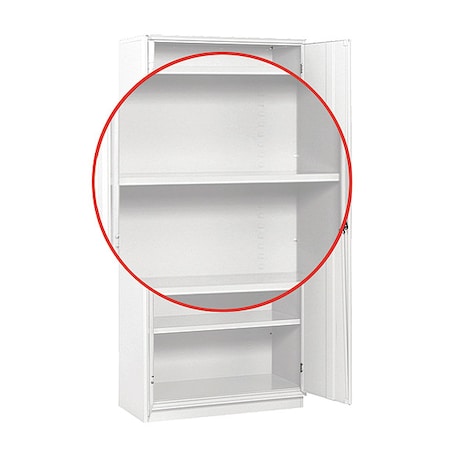 Equipto Extra Shelf for 18" deep cabinet, WH 16027A-WH