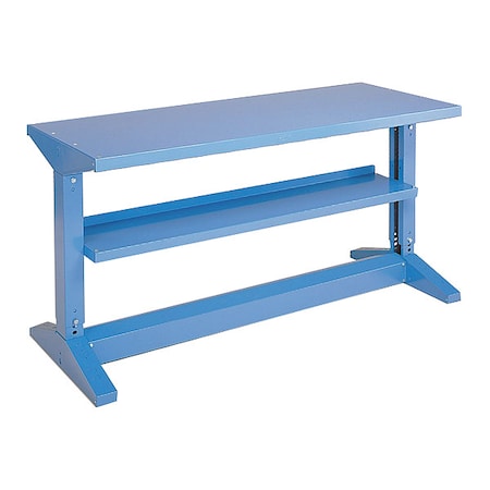 Equipto Iron-I Leg bench, BK 433D6-BK