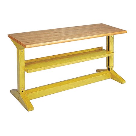 Equipto Iron-I Leg bench, YL 434-6W-YL