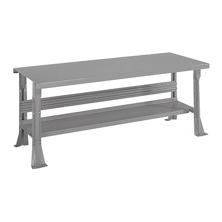 Equipto Open Leg Bench W/ Shelf 2321D5