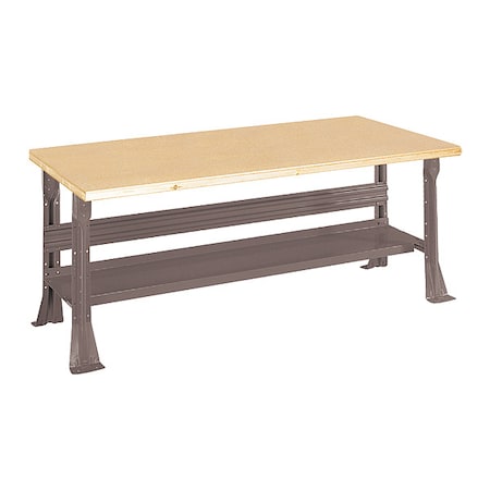 Equipto Open Leg Bench W/ Shelf 2322-6B