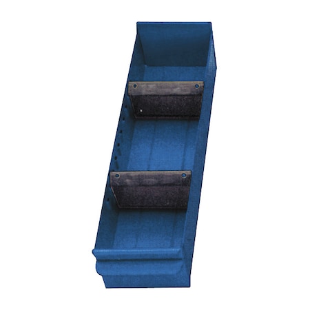 Equipto Small Parts Drawer-5-5/8"x17"x5-3/8H, BL 8561-BL