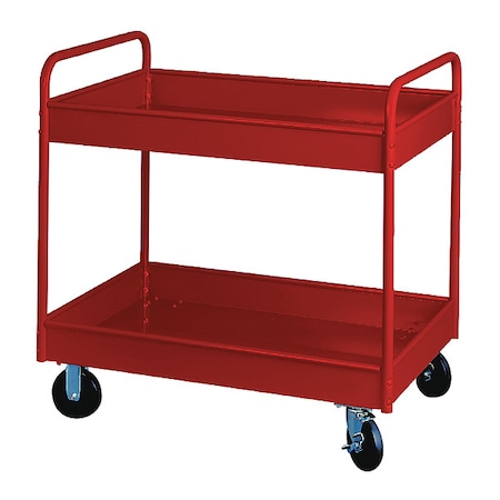 Equipto Stock Cart, 2 Shl 500 Lb. Cap 36x24x36, RD 150-RD