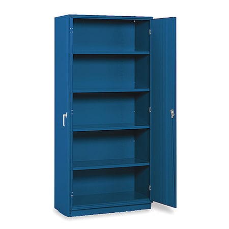 Equipto Storage Cabinet, 36 in W x18 in D x78 in H, Blue 1710-BL