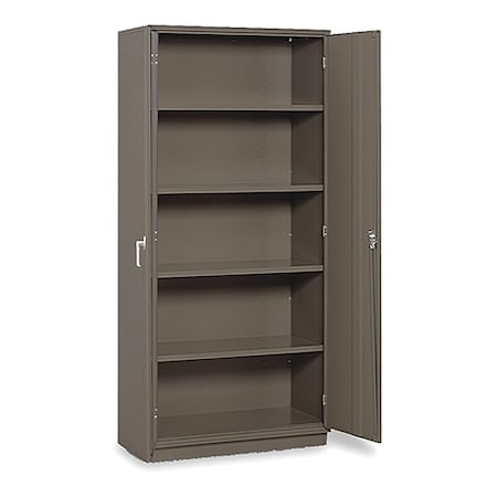 Equipto Storage Cabinet, 36 in W x18 in D x78 in H, Gray 1710-GY