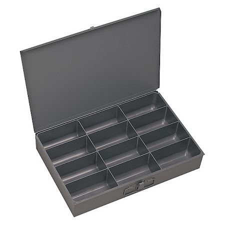 Durham Mfg Large, 12 opening, compartment box for small parts storage 115-95