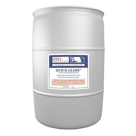 Quick Gloss Mop-on Floor Restorer, 55 gal Drum 107696