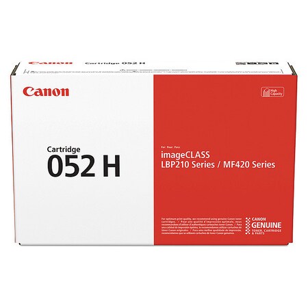 Canon High-Yield Toner, 9200 Pg, 2200C001 (052H) 2200C001