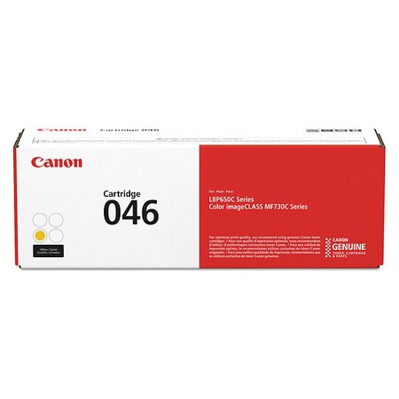 Canon Toner, 2300 Page-Yield, Yel, 1247C001 (046) 1247C001