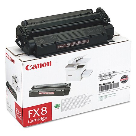 Canon Toner, Black, 8955A001 (Fx-8) 8955A001BA