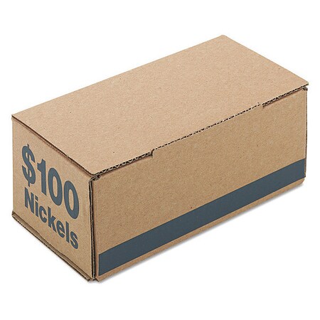 Pm Company Cardboard Coin Storage w/Denomnat, PK50 61005