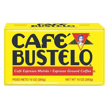 Cafe Bustelo Coffee, Espresso, 10 oz. Brick Pack, 2, PK24 7441701720CT
