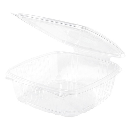 Genpak Clear Hinged Deli Container, Plast, PK200 AD48---