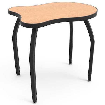 ELO DESKS Classroom Desk, 22-1/2" D, 30" W, 21-1/4" to 26-1/4" H, Fusion Maple ELO7600-EJA09-94