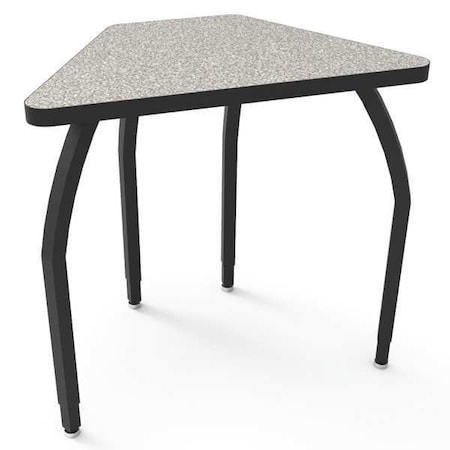 ELO DESKS Classroom Desk, 18" D, 30" W, 21-1/4" to 26-1/4" H, Gray Nebula, Laminate ELO7216-EJA09-25