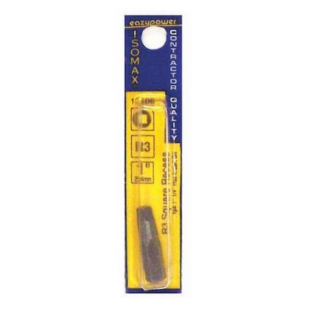 Eazypower Square Recess Power Bit, R3, 1" 12106