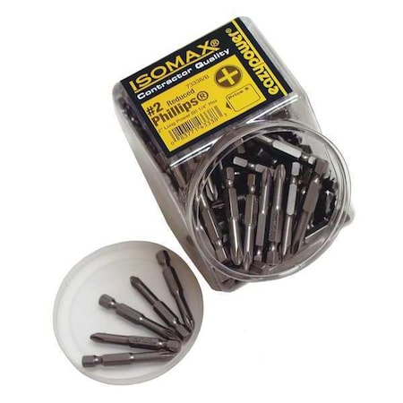 Eazypower Reduced Hex Bit, No. 2, 1", PK125 003385