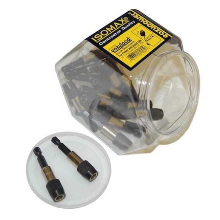 Eazypower Quick Disconnect, 2-3/8", 1/4" Hex, PK20 00805