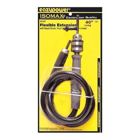 Eazypower Flex Drill Extension, 40", 1/4" Chuck/Key 30167