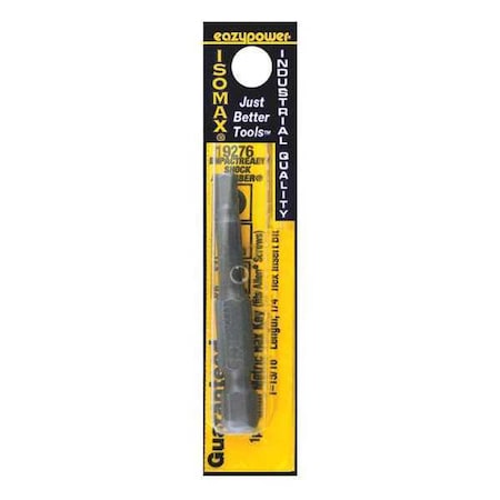 Eazypower Insert Power Bit, 4.0mm, 2" 19276