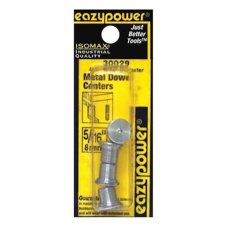 Eazypower Metal Dowel Centers, 5/16", PK4 30029