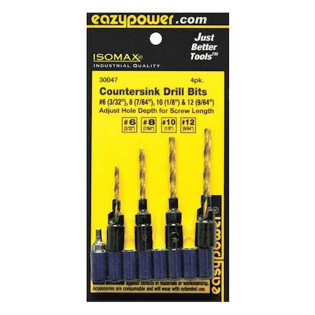 Eazypower Countersink Drill, PK4 30047