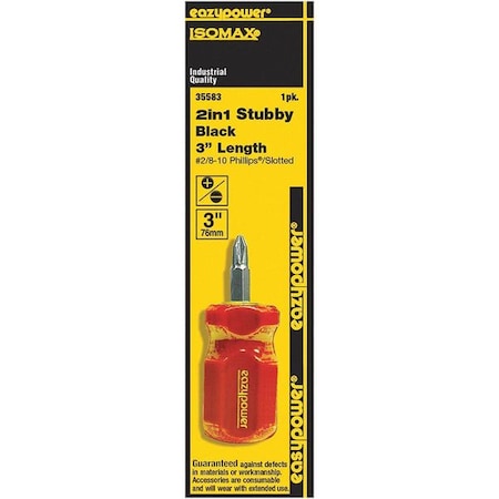 EAZYPOWER Slotted Screwdriver, No. 2/8-10 35583