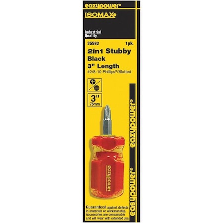 Eazypower Slotted Screwdriver, No. 2/8-10 35583