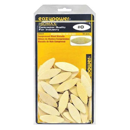 Eazypower Clamshells, No. 0, PK50 39424