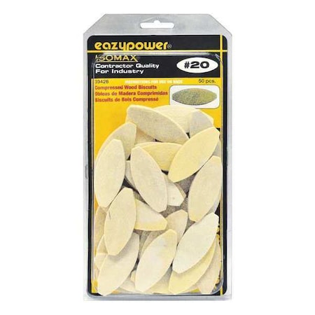 Eazypower Clamshells, No. 20, PK50 39426
