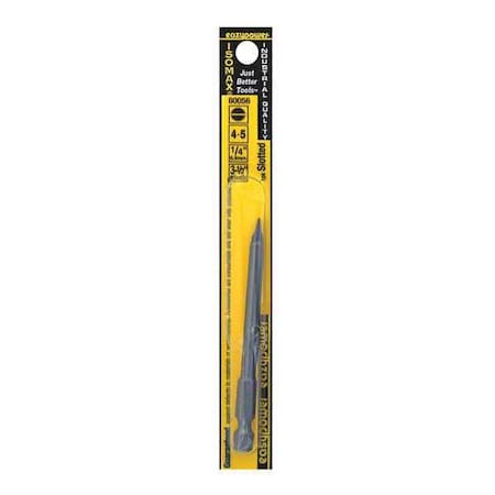 Eazypower Slotted Power Bit, 4-5, 3-1/2" 80056