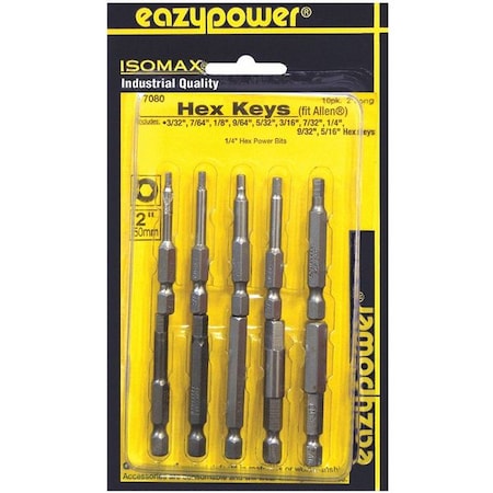 Eazypower All Hex Key Assortment, 10 pcs. 77080