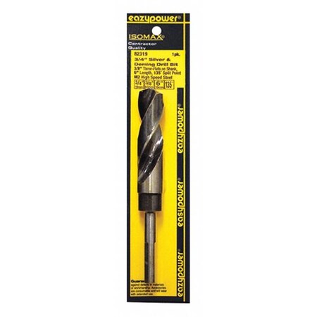 Eazypower Stndrd Silver and Deming Bit, 3/4x6x3/8