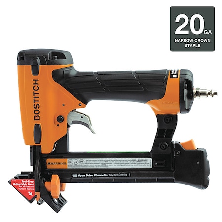 Bostitch Floor Stapler, Air Powered, 20 ga. LHF2025K