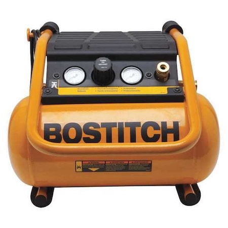 Bostitch Compressor, Suitcs Style, 2.5 gal., 150 psi BTFP01012