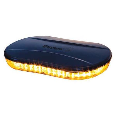Buyers Products Class 1 Low Profile Oval Mini Light Bar - Amber 8891080