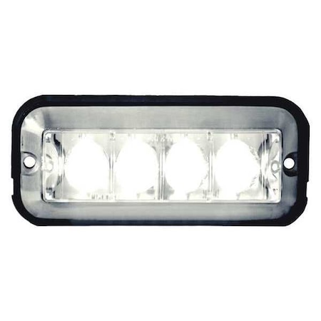 Buyers Products Clear Raised 5 Inch LED Strobe Light 8891006