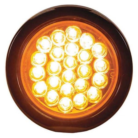 Buyers Products 4 Inch Amber Round Recessed Strobe SL40AR