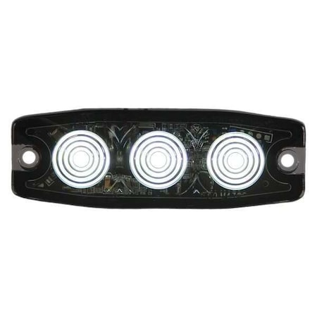 Buyers Products Ultra Thin 3.5 Inch Clear LED Strobe Light 8892231