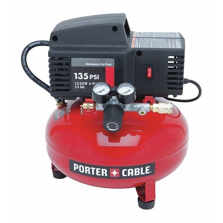 Porter-Cable 3.5-Gallon 135 psi Pancake Compressor PCFP02003