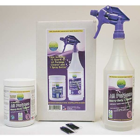 Aqua Chempacs All-Purpose Heavy Duty Cleaner Kit 4-0981