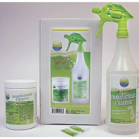 Aqua Chempacs Disinfectant Cleaner Kit 4-0985
