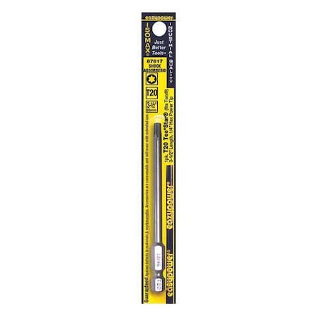 Eazypower Tee Star Power Bit, T20, 3-1/2" 87817