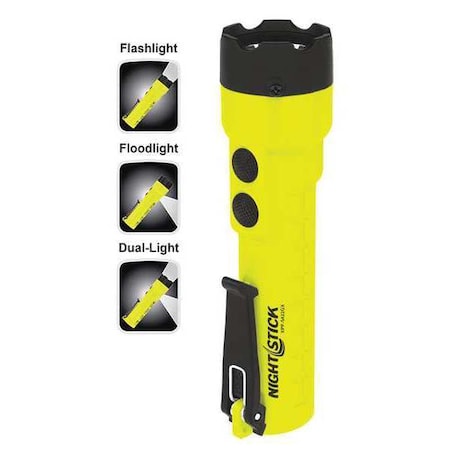 Nightstick Intrinsically/Safe Dual Flashlight, LED XPP-5422GX