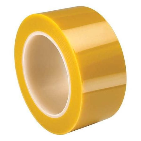Tapecase Yellow, 2 mil, Polyester Tape-0.75"X72yd. TC4150
