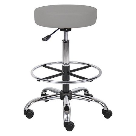 Boss Caressoft Medical/Drafting Stool B16240-GY