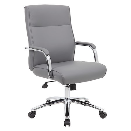 Boss Modern Executive Conference Chair, Grey B696C-GY