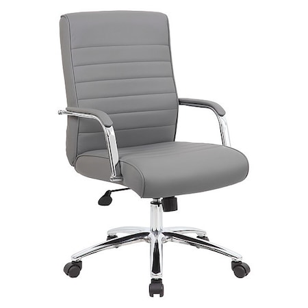 Boss Modern Executive Conference Chair, Grey B696CRB-GY
